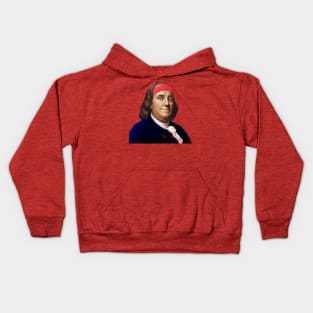 Founding Father Headband Kids Hoodie